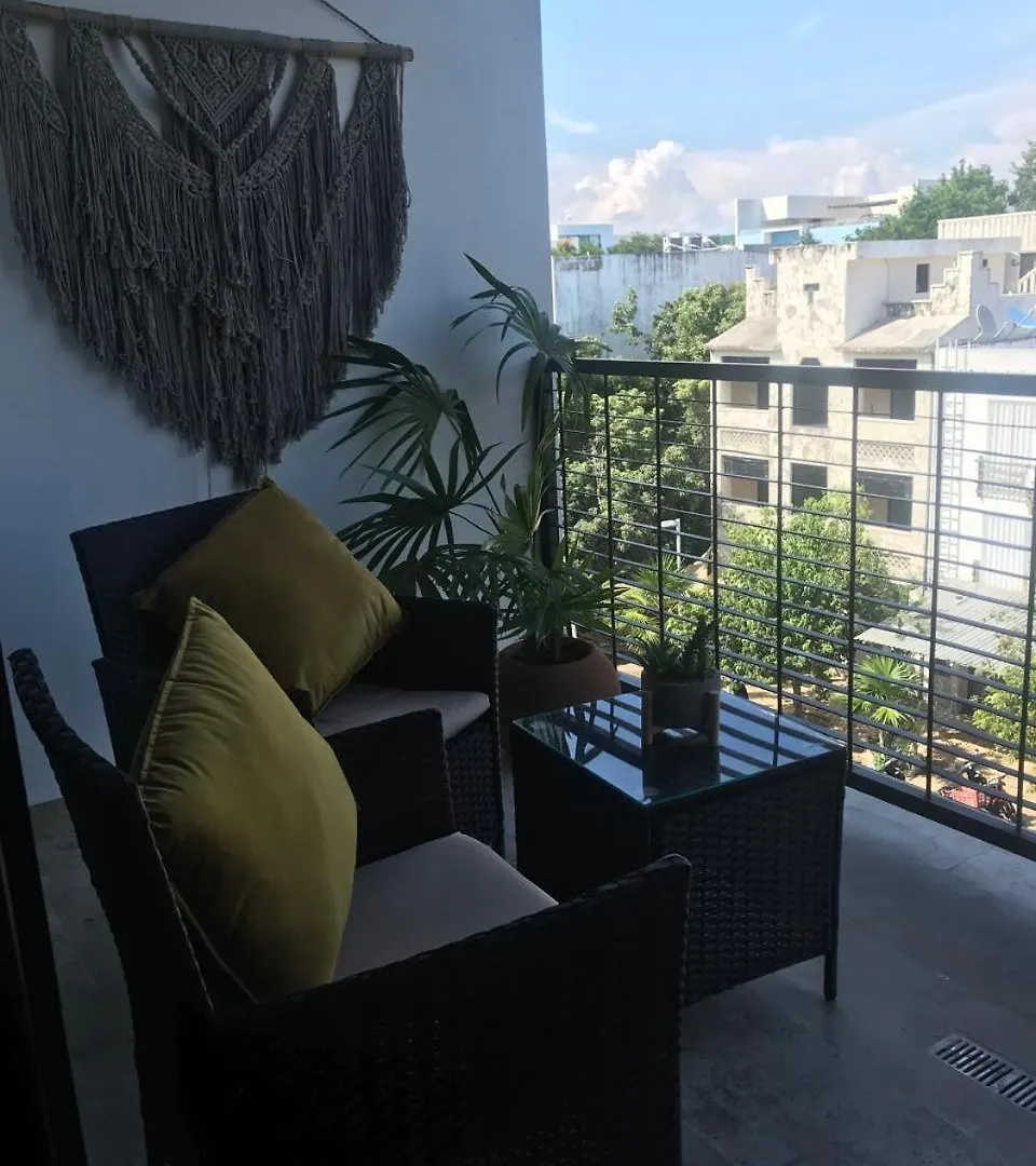 Penthouse Cerca De La Playa Lägenhet Tulum